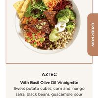 Ingredients at Copper Branch in Toronto