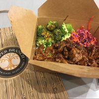 Delicious, didn’t think you could make General Tao with mushrooms ❤️ at Copper Branch in Toronto