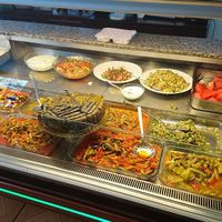 Vegetable dishes at Gezinomi at Gezinomi in Izmir