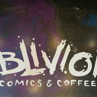 welcome mat at Oblivion Comics and Coffee in Sacramento