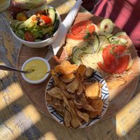 Toast Messy  at Nautic Bar in Praia De Mira