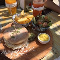 Burger Chicken   at Nautic Bar in Praia De Mira