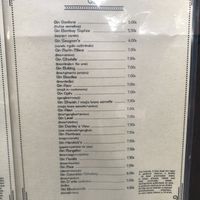 Menu at Nautic Bar in Praia De Mira