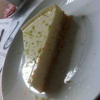 Vegan lime pie at b macro in Porto