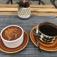 Vegan tiramisu !  at Recollets in Antwerpen