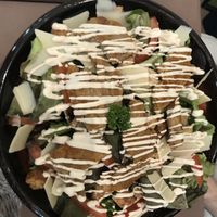 Caesar salad at Recollets in Antwerpen