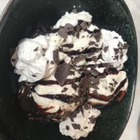 Dame blanche (best ice cream ever)  at Recollets in Antwerpen