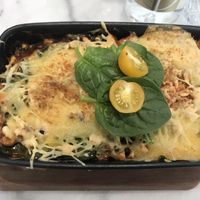 Pumpkin lasagne ❤️ at Recollets in Antwerpen