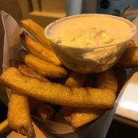 Fries & vegan mayo  at Frytki + SOS in Wroclaw