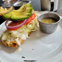 Flautas at Por Siempre Vegana Vol II in Mexico City