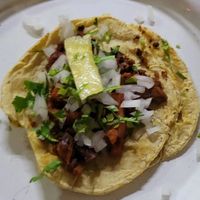 Al pastor at Por Siempre Vegana Vol II in Mexico City