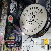 Sign at Por Siempre Vegana Vol II in Mexico City