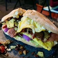 Torta Cubana #Veganuary at Por Siempre Vegana Vol II in Mexico City