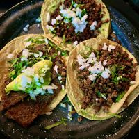 Vegan tacos.  #Veganuary at Por Siempre Vegana Vol II in Mexico City