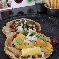 Big Tlacuache y Seitán al Chimichurri at Por Siempre Vegana Vol II in Mexico City