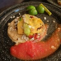 Tacos at Por Siempre Vegana Vol II in Mexico City