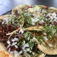 More tacos   at Por Siempre Vegana Vol II in Mexico City