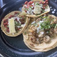 Even more tacos   at Por Siempre Vegana Vol II in Mexico City