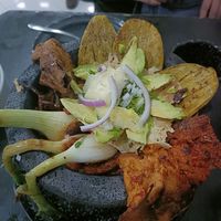 molcajete at Por Siempre Vegana Vol II in Mexico City