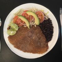 Milanesa  at Por Siempre Vegana Vol II in Mexico City