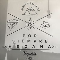 Logo at Por Siempre Vegana Vol II in Mexico City