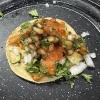 Al pastor  at Por Siempre Vegana Vol II in Mexico City