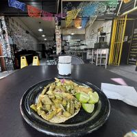Tacos + taqueria   at Por Siempre Vegana Vol II in Mexico City