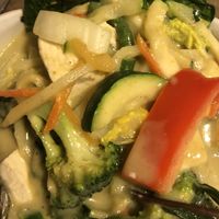 Look at all those veggies!!  at The King and I in Rochester