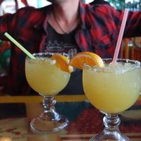 Good Margaritas to start this meal's stop in Page at Fiesta Mexicana in Page