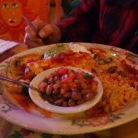 Vegetarian option: burritos!!  at Fiesta Mexicana in Page