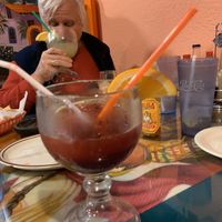 Blackberry margarita and Cadillac margarita  at Fiesta Mexicana in Page