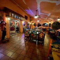 Outside seating  at Fiesta Mexicana in Page