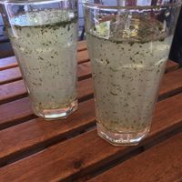 Mint lemonade at Hummus Bar - Hollan Erno in Budapest