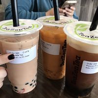 Taro Milk Tea, Thai tea and Passionfruit Tea  at TeaZenTea in Brentwood