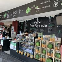 Inside at Charlie's Raw Squeeze in Clayfield