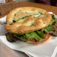 Panini vegan at Pan e Vin in Corniglia