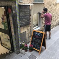   at Alberto Gelateria in Corniglia