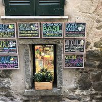   at Alberto Gelateria in Corniglia