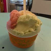 Delicious gelato with decent serving sizes at Alberto Gelateria in Corniglia