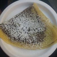 Chocolate crepe at 5 Terre in Manarola