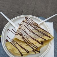 Nutella crepe at 5 Terre in Manarola