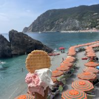   at La Scogliera Gelateria in Monterosso Al Mare