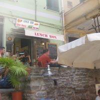 Outside at Lunch Box in Vernazza