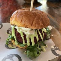 Beet Down burger   at The Swigg in Swansea