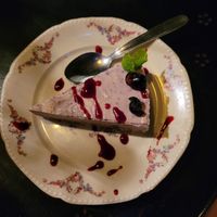 Blueberry cheesecake   at Bistro Arbol in Lanzarote