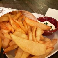 Handmade chips at Bistro Arbol in Lanzarote