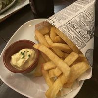 Belgian Fries  at Bistro Arbol in Lanzarote