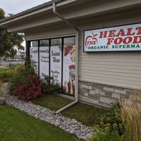 Store front. The door is around the corner. at TNS Health Food in Cobourg