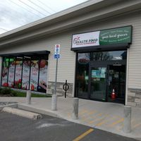 Store front. There's plenty of parking. at TNS Health Food in Cobourg