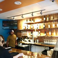 bar at Goorsha in Durham